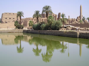 Tempio di Karnak sul Nilo, Egitto